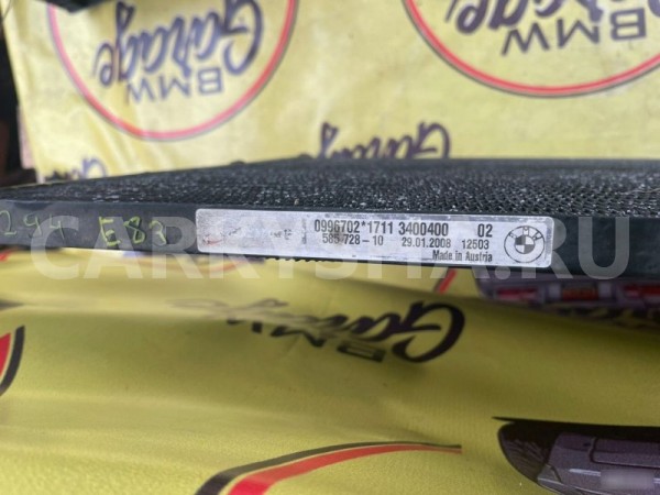 Радиатор кондиционера BMW X3 E83 BMW X3 