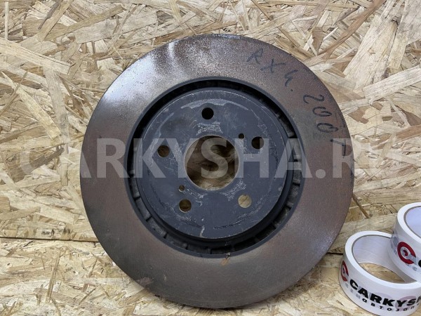 Диск тормозной передний Lexus RX IV Рестайлинг  оригинальный номер 43512-48130