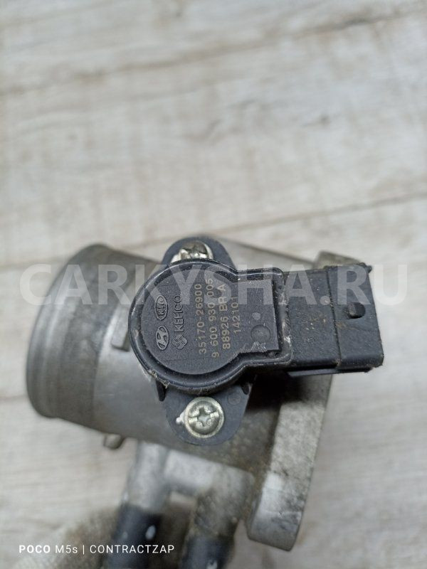 Дроссельная заслонка Hyundai Getz I рестайлинг (2005—2011) Hyundai Getz оригинальный номер 3510026860