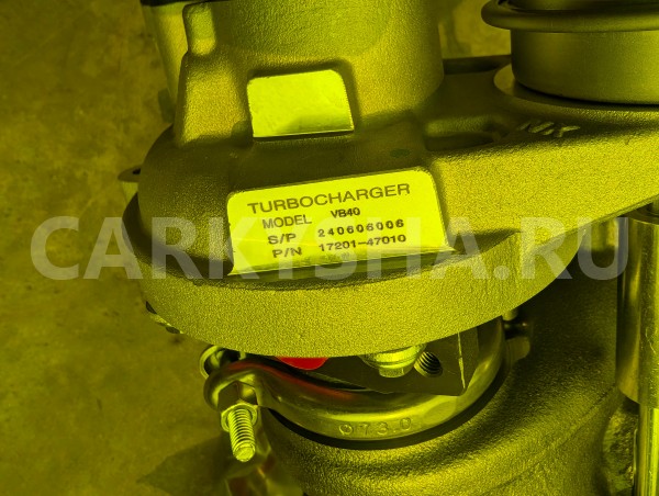 Турбина Toyota C-HR 