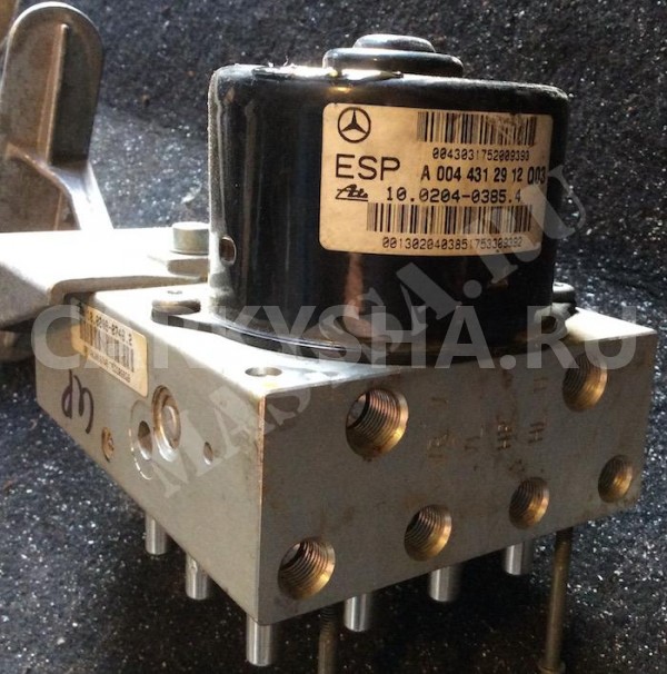 ESP ABS Pump Mercedes-Benz C-klasse II (W203) Седан оригинальный номер A0044312912 10.0204-0385.4 A0044312512 A0044316212 A 004 431 29 12 A 004 431 25 12 A 004 431 62 12